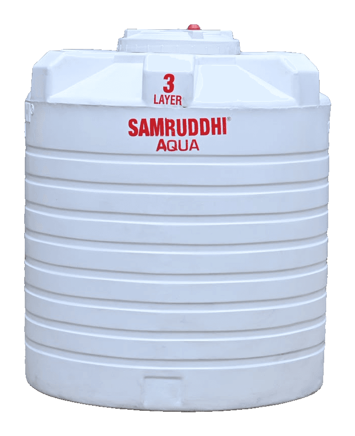 Roto Mould Layer Tanks — 3 Layer, White