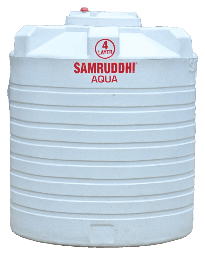 Roto Mould Layer Tanks — 4 Layer foam, White
