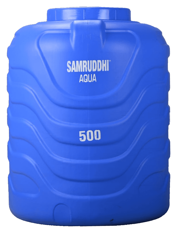 6 Layer Blow Mould — Wave series 500 L, Blue